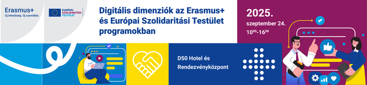 Digitális dimenziók az Erasmusplusz és Európai Szolidaritási Testület programokban