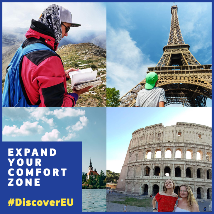 DiscoverEU Erasmus lehetőségek