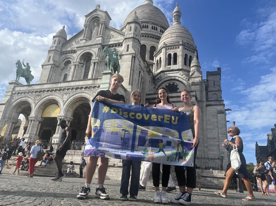 DiscoverEU utazó 2026 Tóka Gréta