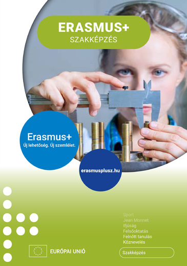 3 oldalas kihajtható szakképzés témájú leporelló borítóképe