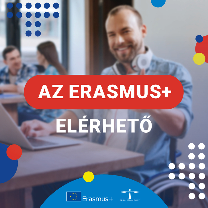 Az Erasmus elérhető tavaszi kampány 2023 kampány plakát