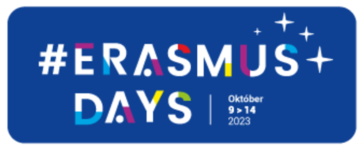 Erasmus Days logó és dátum 2023