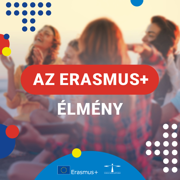 Az Erasmus élmény 2023 kampány plakát