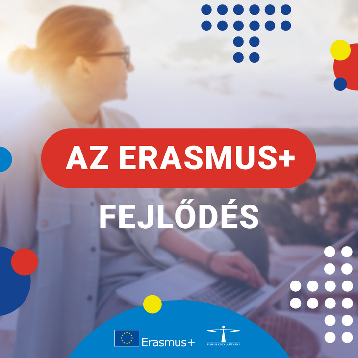 Az Erasmus fejlődés 2023 kampány plakát