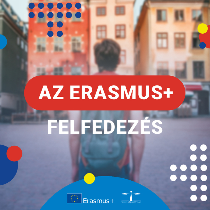Az Erasmus felfedezés 2023 kampány plakát