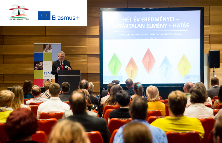 Erasmus konferencia 2021 Czibere Károly beszédet mond