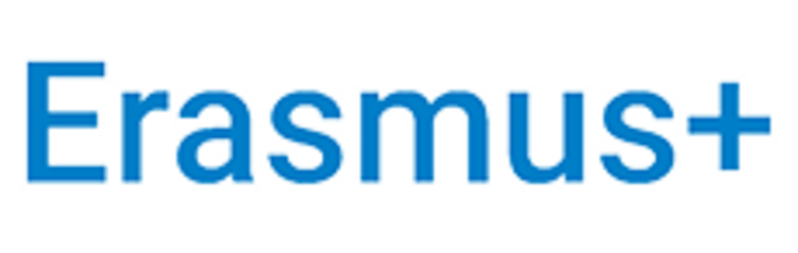 Erasmusplusz logó kék felirat 230x60 méretben
