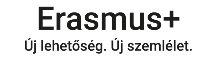 Erasmusplusz szlogenes logó fekete