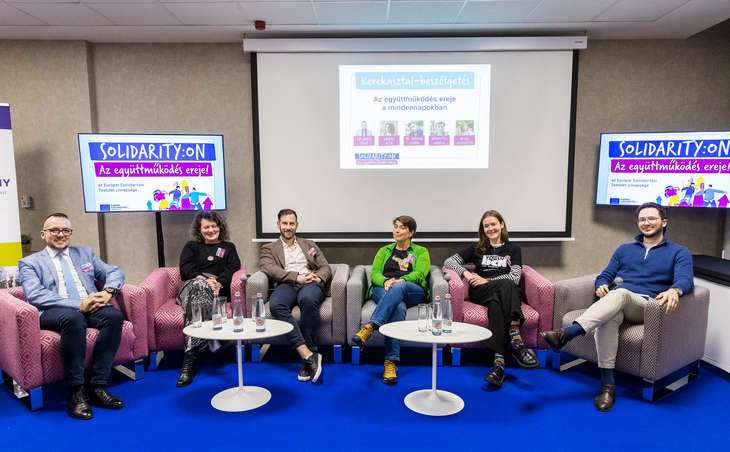 A kerekasztal beszélgetés résztvevői