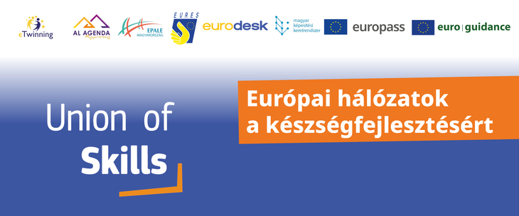 A partnerhálózatok logóival ellátott banner