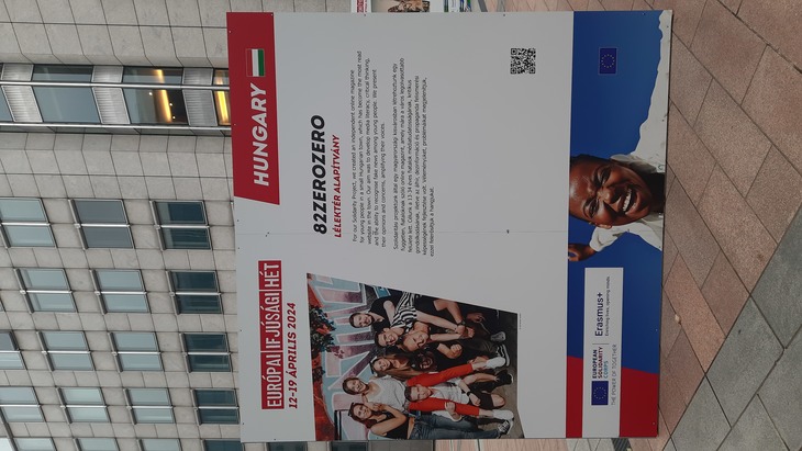 Európai Ifjúsági Hét nyitóesemény kiállítása Lélektér Alapítvány projektje