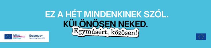 European Youth Week beharangozó hír bannerkép