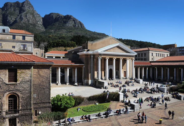 A képen a University of Cape Town látható