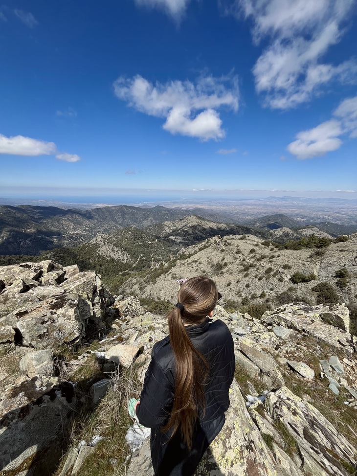 Ciprusi hegyek kilatassal