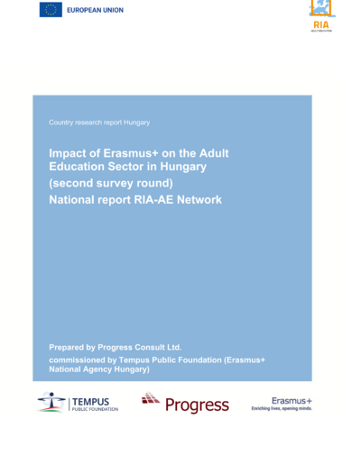 Impact of Erasmus+ on the Adult Education Sector in Hungary (second survey round)