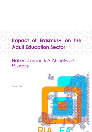 Impact of Erasmusplus on the Adult Education Sector kiadvány borítóképe