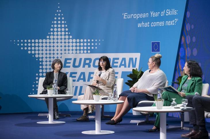 Kerekasztalbeszélgetés a Készségek Európai Éve zárókonferencián