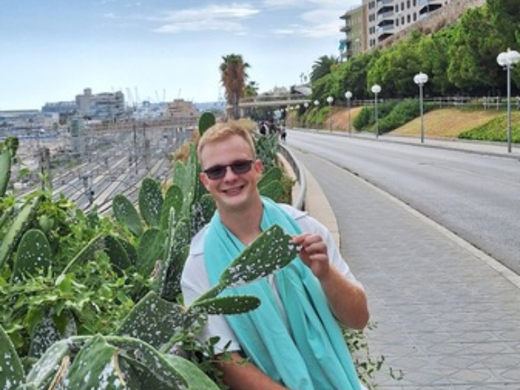 Landberger Levente a spanyolországi Tarragonában