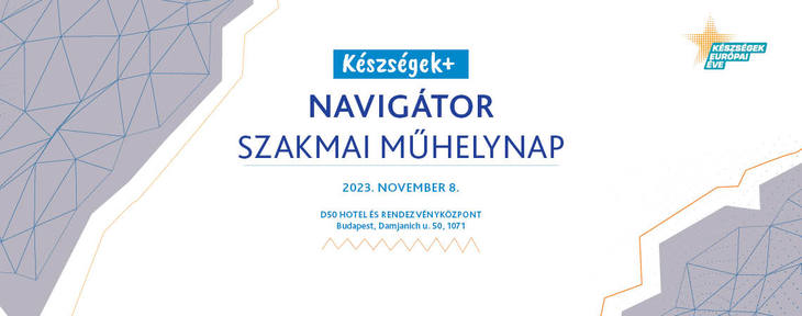 Navigátor szakmai műhelynap 2023 Készségekplusz bannerkép
