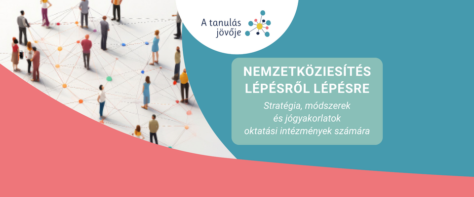 Ajánló grafika a Megjelent a Nemzetköziesítés lépésről lépésre kiadvány! című tartalomhoz.