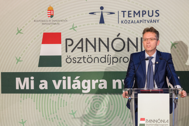 Pann&oacute;nia program sajt&oacute;t&aacute;j&eacute;koztat&oacute; Hank&oacute; Bal&aacute;zs besz&eacute;det tart