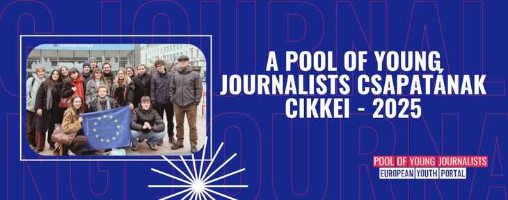 Pool of Young Journalists 2025 csapatképe