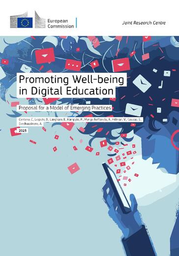 Promoting Well being in Digital Education kiadvány borítóképe