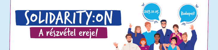 SolidarityON A részvétel ereje fekvő bannerkép