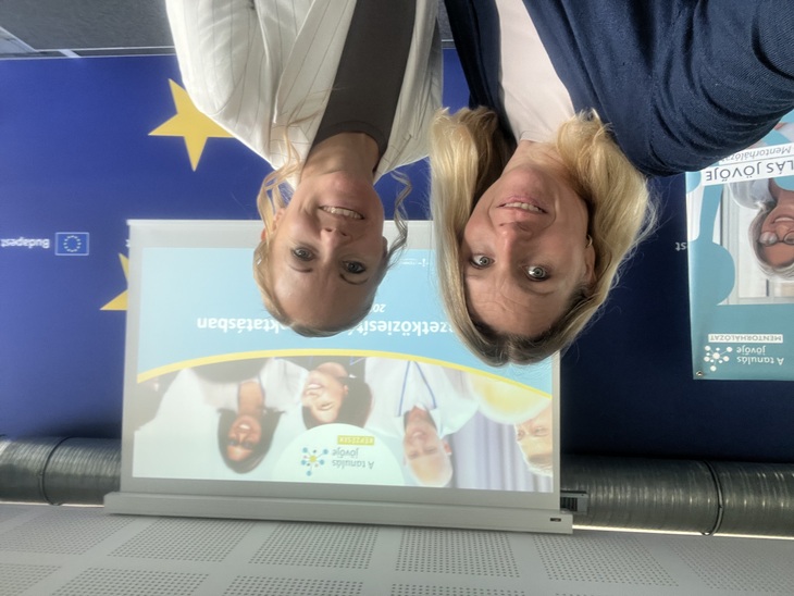Szeles Beáta és Tóth Judit Erasmusplusz mentorok