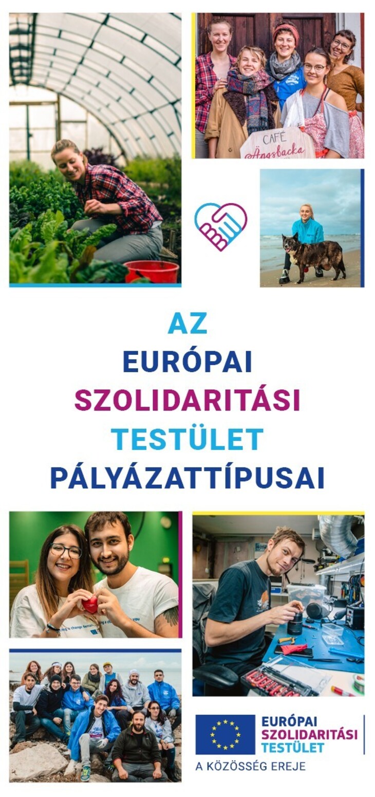 Eur&oacute;pai Szolidarit&aacute;si Test&uuml;let p&aacute;ly&aacute;zatt&iacute;pusai leporello bor&iacute;t&oacute;k&eacute;p