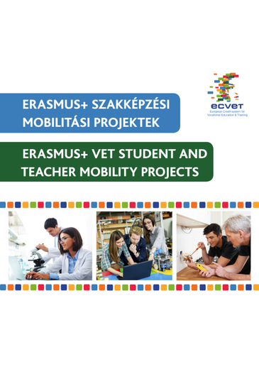 Tanulási eredmények kiskönyv borítókép képillusztrációkkal és a könyv magyar és angol címével