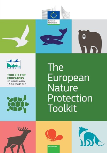 The European Nature Protection Toolkit for Educators kiadvány borítója