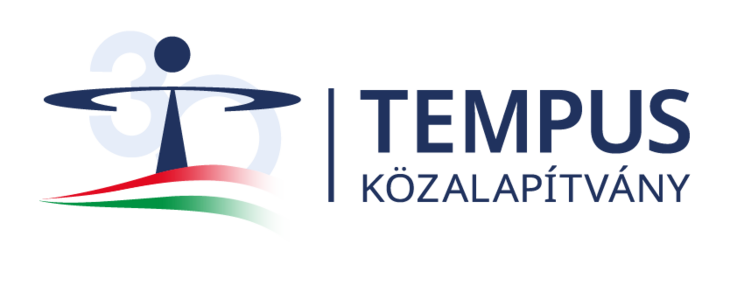 Tempus Közalapítvány 30 éves születésnapi logó 200x80