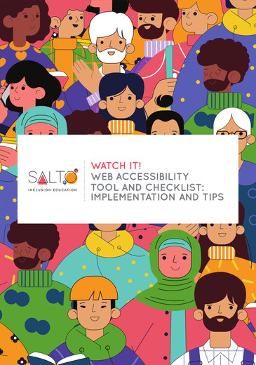 Watch it Web accessibility tool and checklist SALTO kiadvány borítóképe